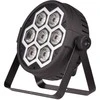 LIGHT4ME FRAME PAR 7x12 LED RGBW prožektorių šviesos efektas