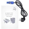 Vertical LIGHT4ME JET 2500 vertikalus dūmų aparatas LED + IR nuotolinio valdymo pultas