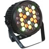 Light4Me Juodas PAR 30x3W RGBA-UV LED - LED stage spotlight