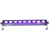 LIGHT4ME LED BAR UV 9 + Baltas profesionali šviesos apdaila 9x3W