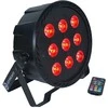 LIGHT4ME LED PAR 9X10W MKII RGBW IR nuotolinio valdymo pultas