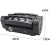 LIGHT4ME SPIDER STROBO LASER LED efektas su daugiafunkciu efektu