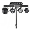 LIGHT4ME T-BAR LASER STROBE LED PAR DERBY UV IR multiefektas