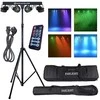 LIGHT4ME T-BAR LED PAR LASER apšvietimo rinkinys