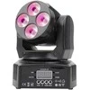 NN 408 WASH 4x8W RGBW mini judančios galvutės LED