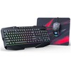 Ausinės Onikuma TZ3006 3-in-1 Gaming Set: Keyboard + Mouse + Mouse Pad