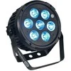 L4M LIGHT4ME Juodas PAR 7x10W RGBWA LED Galingas ir lengvas