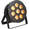 Spotlight LIGHT4ME QUAD PAR 8x10W MKII RGBW LED plonas plokščias scenos prožektorius