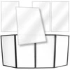 sTAND4ME DJ SCREEN LYCRA baltas ekranas 4 vnt