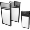 STAND4ME DJ SCREEN XL table screen BK/WH DJ SCREEN
