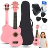 SUPRIMO UK21 SET PK - 21" soprano ukuleles, pink