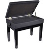 V-TONE BENCH 2 BK pianino suoliukas su daiktadėže