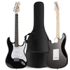 Elektrinės gitaros rinkinys V-TONE EG 39 BK 4/4 Stratocaster, Juodos spalvos