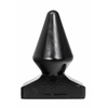 All Black All Juodas Model 7 Intimate Plug 18.5 cm - Smooth Grooved Surface