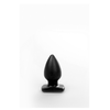 All Black Buttplug and Joy M Juodas - Anatomical Silicone Plug, Medium Size