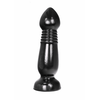All Black All Juodas Champagne-Shaped Intimate Plug 27.5 cm Juodas
