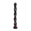 All Black All Juodas Model 16 Intimate Wand - 41 cm, Flexible Surface Design