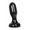 All Black All Juodas Plug Model 19.5 cm - Smooth Textured Anal Priedas