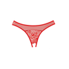 Allure Seven 'til Midnight Just A Rumor Lace Mesh Panty One Size Juodas
