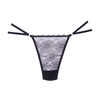 Allure Dreamgirl Mesh and Lace Thong Juodas Adjustable One Size