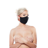 Allure Leg Avenue Cotton Mask with Raudona Elastic Straps, One Size