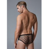 Allure Male Power Star Mesh Brief S/M - Ultra Sheer All-Star Design