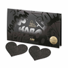 Bijoux Indiscrets Flash Heart Juodas Body Art Stickers - Reusable, Universal Fit