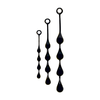 Boneyard Drop-Kick Silicone 3-Piece Training Bead Set Juodas