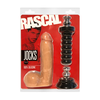 Boneyard Rascal Jocks Johnny Silicone Model 20 cm with Suction &amp; Handle Base