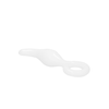 Chrystalino By Shots Shots Gripper Glass Wand with Ergonomic Ring Handle, Clear, Borosilicate