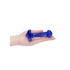 Chrystalino By Shots Shots Massage Glass Massager Borosilicate Rounded Cone Design