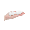 Chrystalino By Shots Glas Rocker Borosilicate Glass Intimate Plug - Ergonomic Shape, Clear