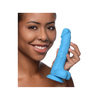 Curve Toys Lollicock Silicone Intimate Model with Base 18 cm - Natural