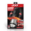 Curve Toys Turbo Max Intimate Machine with Rotating, Thrusting &amp; Suction System - Transparent/Juodas