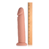 Curve Toys Vibrating Silicone Model with Remote, 25.5cm, 21 Modes, Juodas