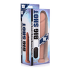 Curve Toys Vibrating Silicone Model with Remote, 25.5cm, 21 Modes, Juodas