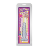 Doc Johnson Crystal Jellies Anal Plug 12 cm - Soft Graduated Shape, Clear