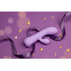 Doc Johnson CalExotics Aura Rechargeable Silicone Rabbit Vibrator Lilac