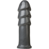 Doc Johnson American Bombshell B-10 Warhead Large Plug, 25cm, Juodas
