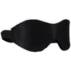 Doc Johnson CalExotics Juodas Vegan Leather Eye Mask with Velvet Lining