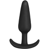 Doc Johnson Classic Smooth Tapered Plug 12 cm Juodas - Ergonomic Shape