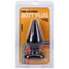 Doc Johnson Classic Large Anal Plug Juodas 14cm Ergonomic Design