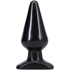 Doc Johnson Classic Large Anal Plug Juodas 14cm Ergonomic Design