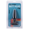 Doc Johnson Classic Medium Intimate Plug Juodas 13cm