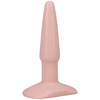 Doc Johnson Classic Small Plug - Compact Intimate Model, 10 cm, Juodas