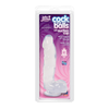 Doc Johnson Jelly Jewels 6" Ruby Model with Suction Cup Base