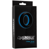 Doc Johnson OptiMALE Silicone Ring 40mm Juodas - Flexible Support Band