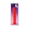 Doc Johnson 8" Jelly Jewels Intimate Device with Suction Cup Ruby