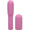Doc Johnson Elite Mini Intimate Device 10cm Rechargeable Rožinė Silicone