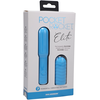 Doc Johnson Elite Mini Vibrator 10cm Rechargeable Silicone Rožinė